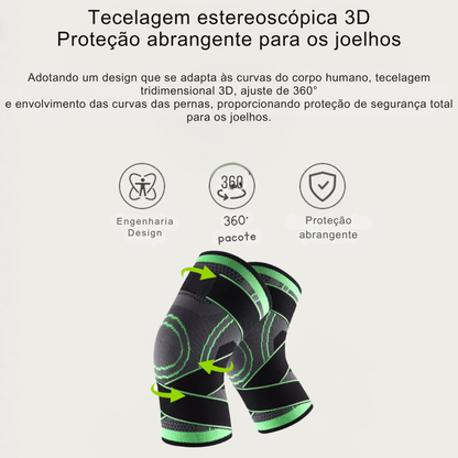 Joelheira de Compressão Desportiva – Suporte e Conforto para o Seu Joelho