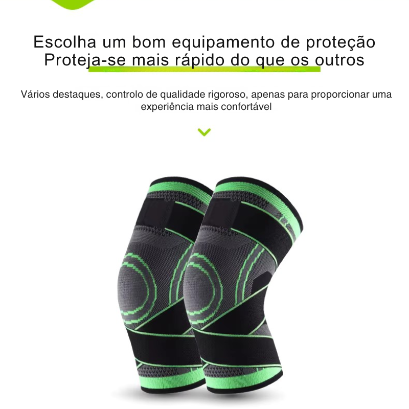 Joelheira de Compressão Desportiva – Suporte e Conforto para o Seu Joelho