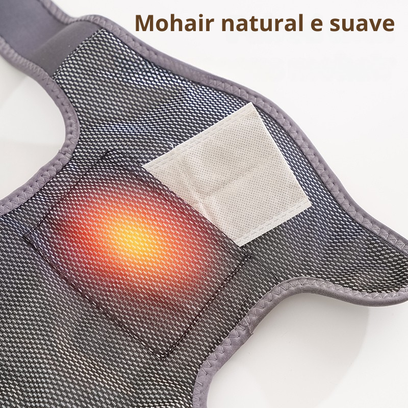 Massajador 3 em 1 com Calor – Alívio Direcionado para Joelhos, Cotovelos e Ombros