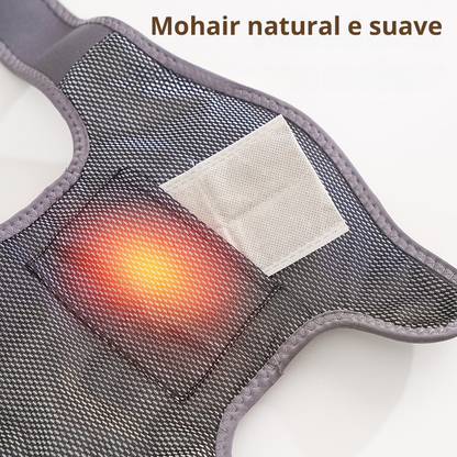 Massajador 3 em 1 com Calor – Alívio Direcionado para Joelhos, Cotovelos e Ombros