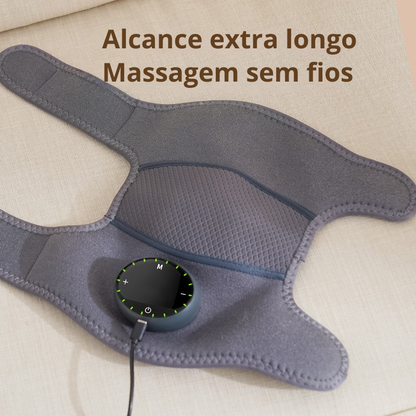 Massajador 3 em 1 com Calor – Alívio Direcionado para Joelhos, Cotovelos e Ombros