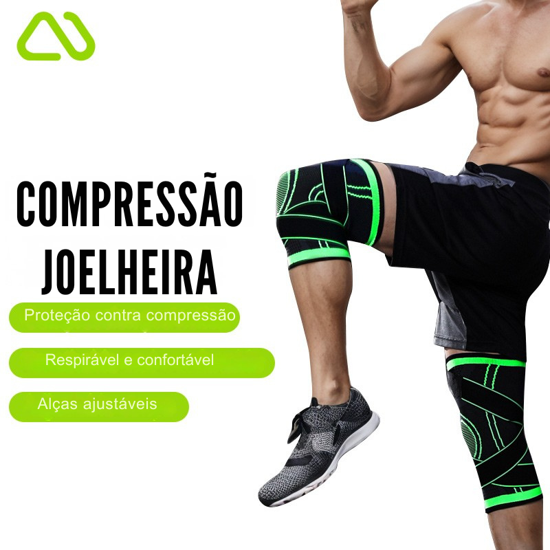 Joelheira de Compressão Desportiva – Suporte e Conforto para o Seu Joelho